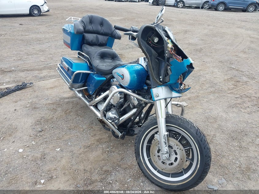 1995 Harley-davidson Electra glide VIN 1HD1DJL1XSY501306 IAAI salvage auction — FRONT END, Clear (Michigan), sold $750 on 2026-09-15 (photo 1)