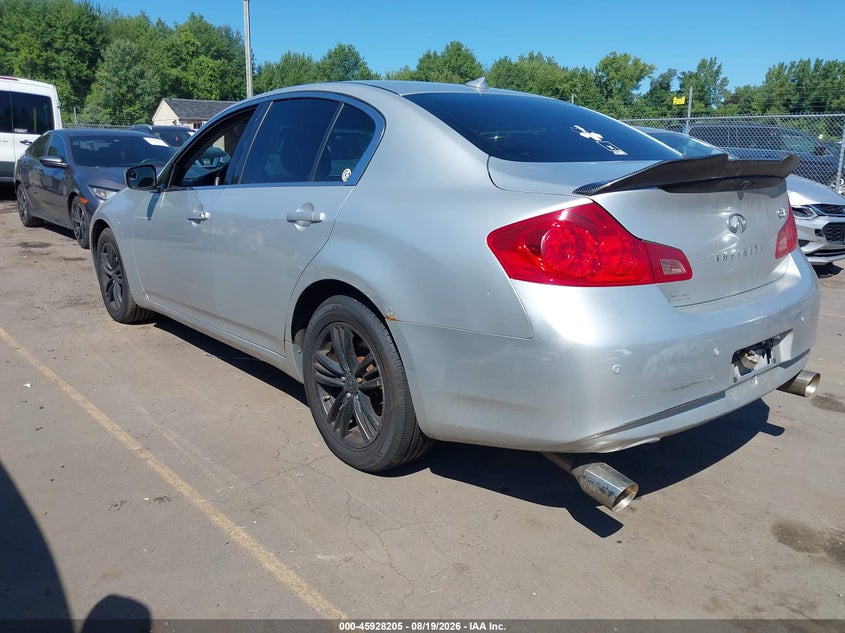 2010 Infiniti G37 VIN JN1CV6ARXAM452131 IAAI salvage auction — NORMAL WEAR, Clear (Massachusetts), sold $1,650 on 2026-10-05 (photo 3)