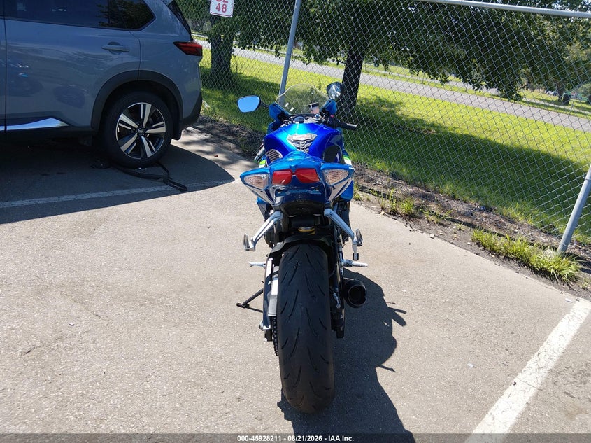 2008 Suzuki Gsx-r600 VIN JS1GN7EA482100798 IAAI salvage auction — RIGHT SIDE, Salvage (New Jersey), sold $1,650 on 2026-09-16 (photo 6)