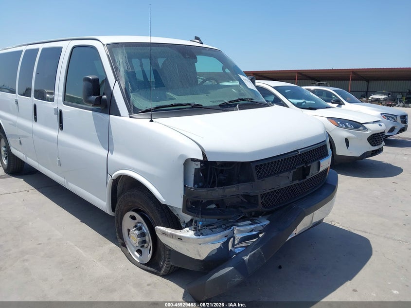 2025 Chevrolet Express VIN 1GAZGPF70S1150342 IAAI salvage auction — FRONT END, Enterprise Vehicles Clear Only (Texas), sold $16,350 on 2026-09-15 (photo 6)
