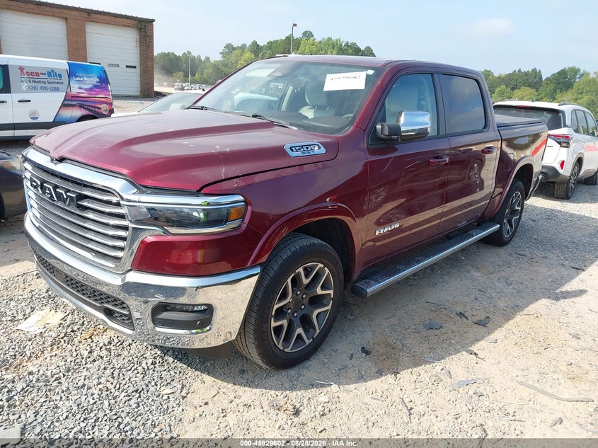 2025 Ram 1500 VIN 1C6SRFJP0SN599265 IAAI salvage auction — REPOSSESSION, Salvage (North Carolina), sold $26,200 on 2026-09-20 (photo 2)