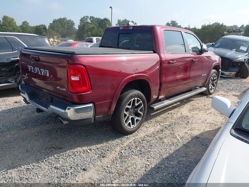 2025 Ram 1500 VIN 1C6SRFJP0SN599265 IAAI salvage auction — REPOSSESSION, Salvage (North Carolina), sold $26,200 on 2026-09-20 (photo 4)