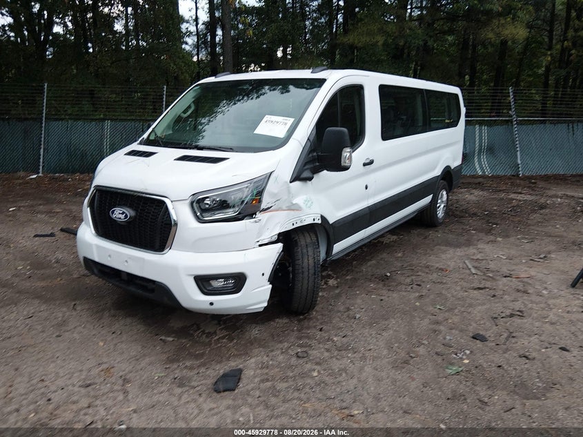 2026 Ford Transit VIN 1FBAX2Y89TKB12525 IAAI salvage auction — LEFT FRONT, Clear (North Carolina), sold $36,000 on 2026-09-04 (photo 2)