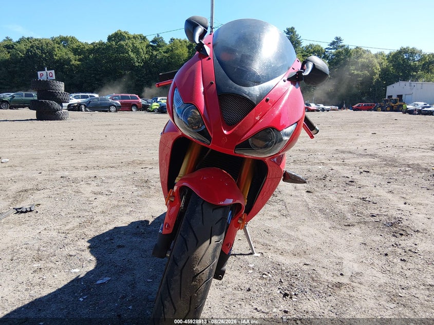 2008 Triumph motorcycle Daytona VIN SMTD00NS48J348211 IAAI salvage auction — REAR END, Salvage (Massachusetts), sold $225 on 2026-09-22 (photo 5)
