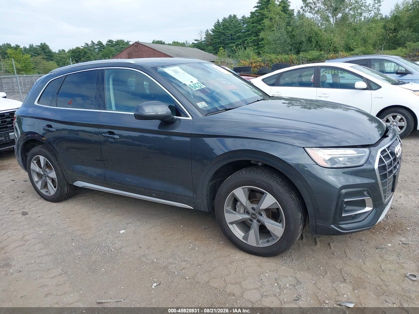 2023 Audi Q5 VIN WA1BBAFY1P2154327 — IAAI salvage auction photo