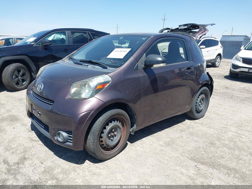 2012 Scion Iq VIN JTNJJXB07CJ018626 IAAI salvage auction — REAR END, Bill Of Sale (Texas), sold $25 on 2026-08-25 (photo 2)