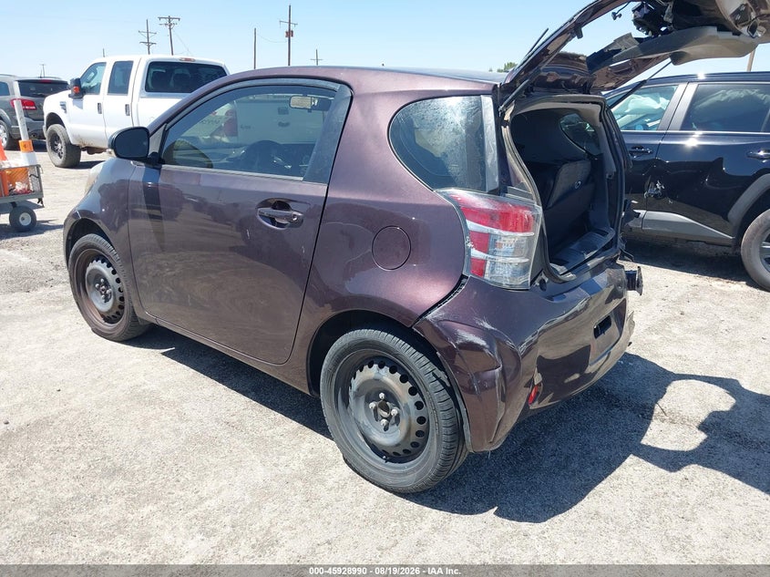 2012 Scion Iq VIN JTNJJXB07CJ018626 IAAI salvage auction — REAR END, Bill Of Sale (Texas), sold $25 on 2026-08-25 (photo 3)
