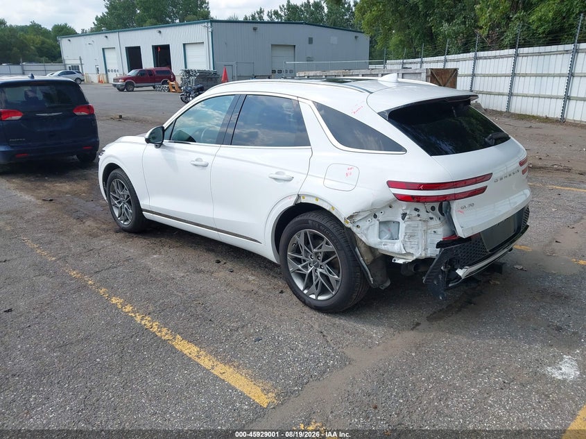 2022 Genesis Gv70 VIN KMUMADTB4NU070648 IAAI salvage auction — LEFT REAR, Salvage (Michigan), sold $14,625 on 2026-09-14 (photo 3)