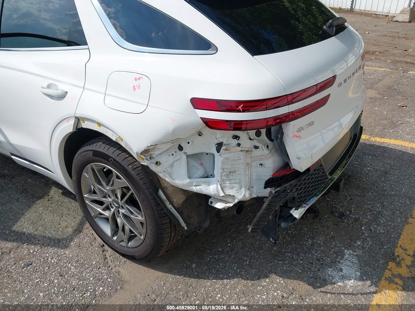2022 Genesis Gv70 VIN KMUMADTB4NU070648 IAAI salvage auction — LEFT REAR, Salvage (Michigan), sold $14,625 on 2026-09-14 (photo 6)