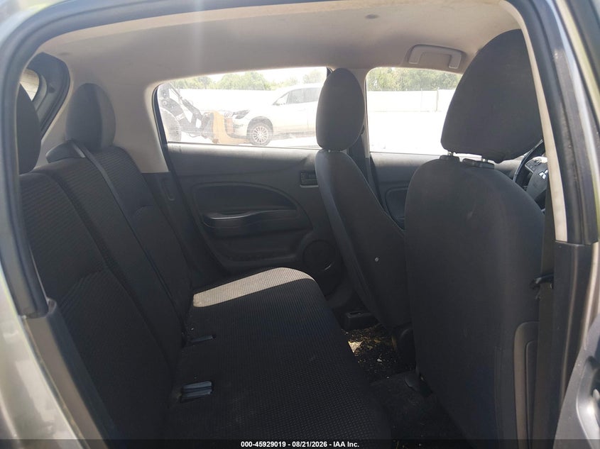 2015 Mitsubishi Mirage VIN ML32A4HJXFH035362 IAAI salvage auction — FRONT END, Original (Texas), sold $225 on 2026-09-04 (photo 8)