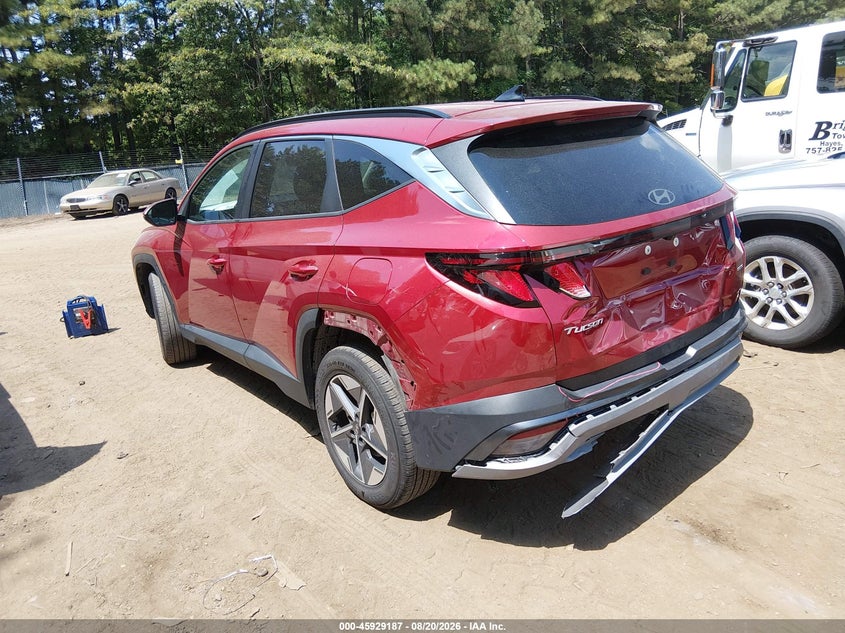 2026 Hyundai Tucson VIN 5NMJBCDE3TH630637 IAAI salvage auction — REAR END, Enterprise Vehicles Clear Only (New Jersey), sold $10,000 on 2026-08-23 (photo 3)