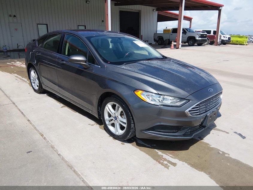 2018 Ford Fusion VIN 3FA6P0UU5JR279083 — IAAI salvage auction photo