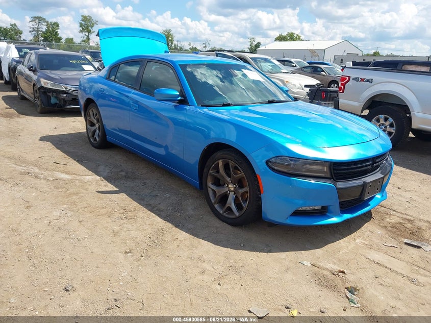 2015 Dodge Charger VIN 2C3CDXHG8FH902965 IAAI salvage auction — NORMAL WEAR, Clear (Montana), sold $1,775 on 2026-09-11 (photo 1)