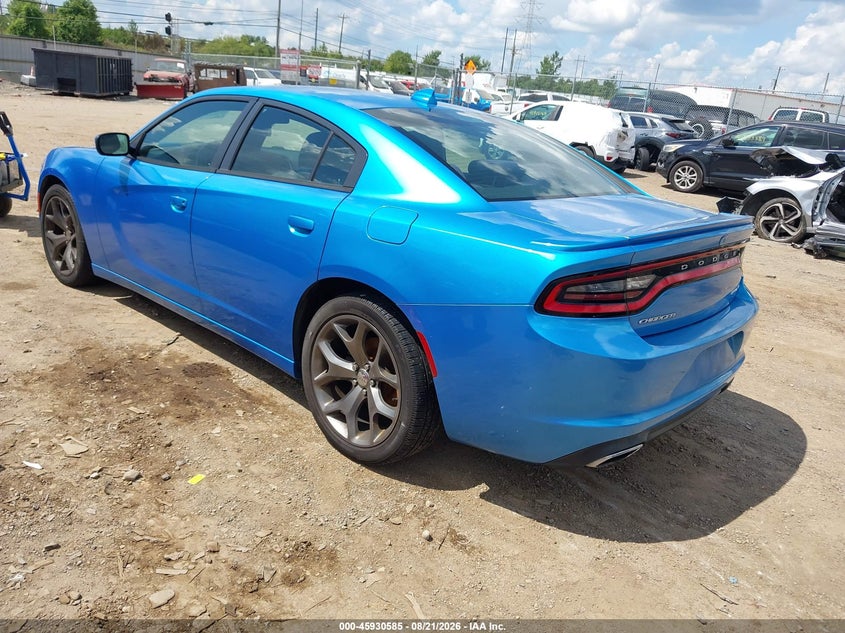 2015 Dodge Charger VIN 2C3CDXHG8FH902965 IAAI salvage auction — NORMAL WEAR, Clear (Montana), sold $1,775 on 2026-09-11 (photo 3)
