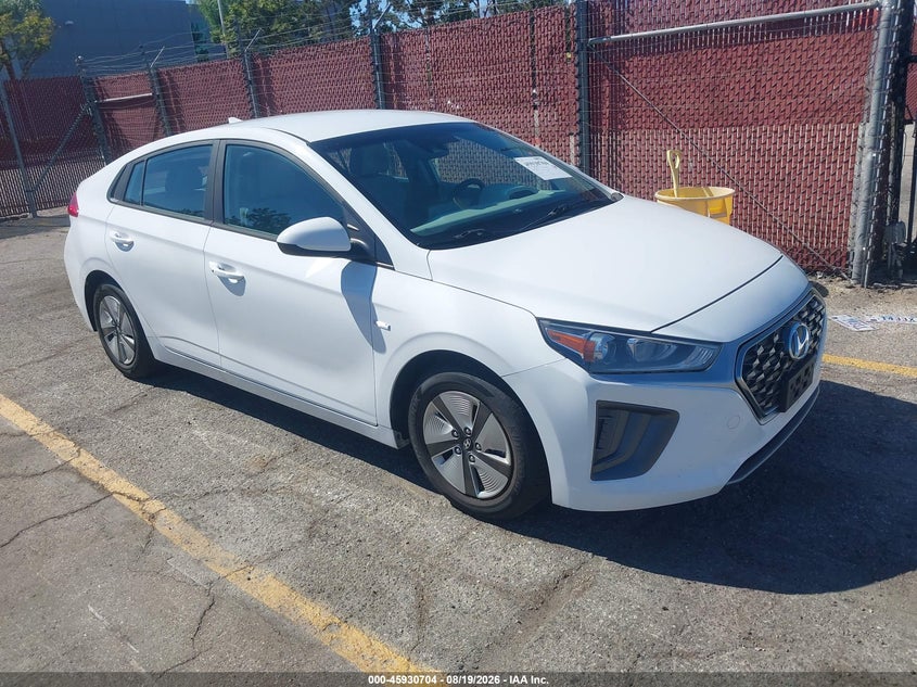 2020 Hyundai Ioniq hybrid VIN KMHC65LC5LU219768 — IAAI salvage auction photo