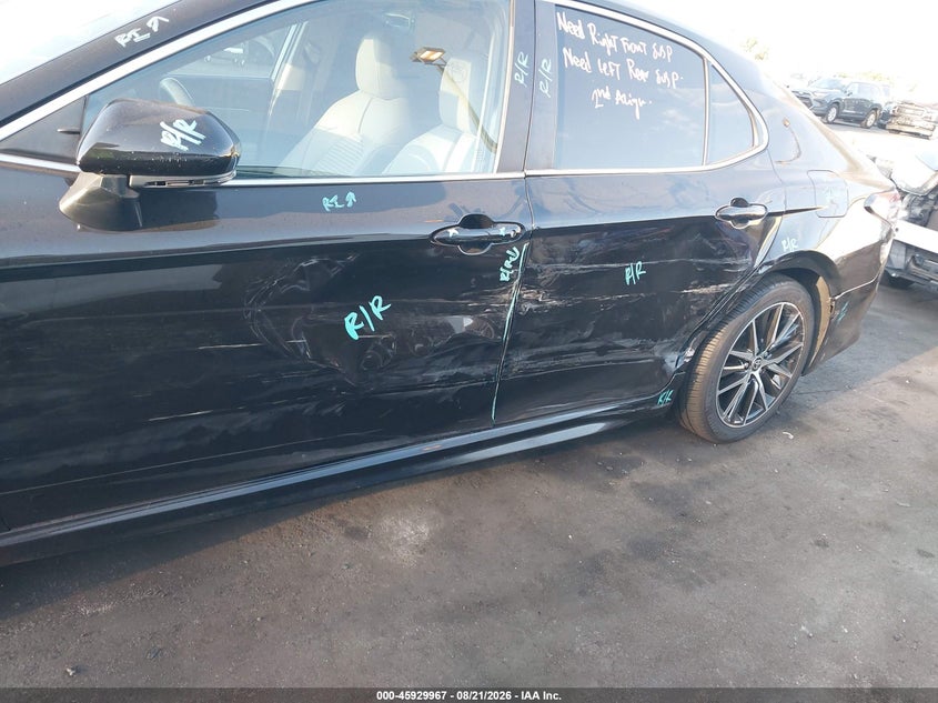 2022 Toyota Camry VIN 4T1G31AK3NU588077 IAAI salvage auction — SIDE, Wait Title, sold $10,600 on 2026-09-02 (photo 6)