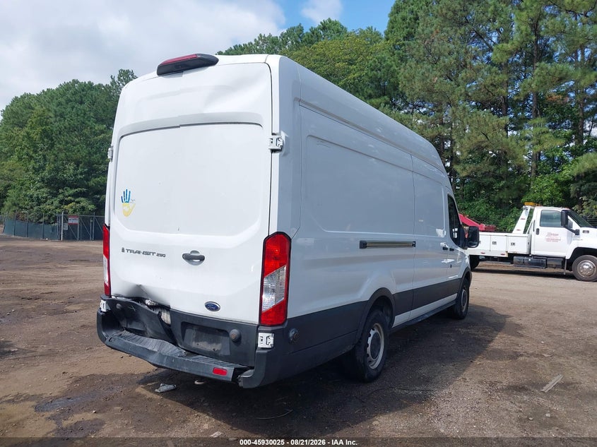 2019 Ford Transit VIN 1FTYR3XM8KKA81663 IAAI salvage auction — REAR END, Wait Title, sold $7,950 on 2026-09-10 (photo 4)