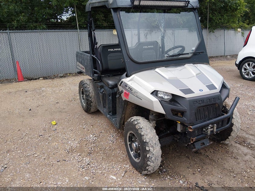 2014 Polaris Ranger VIN 4XARH6EA5EE238173 IAAI salvage auction — ROLLOVER, Wait Title, sold $2,350 on 2026-09-30 (photo 1)