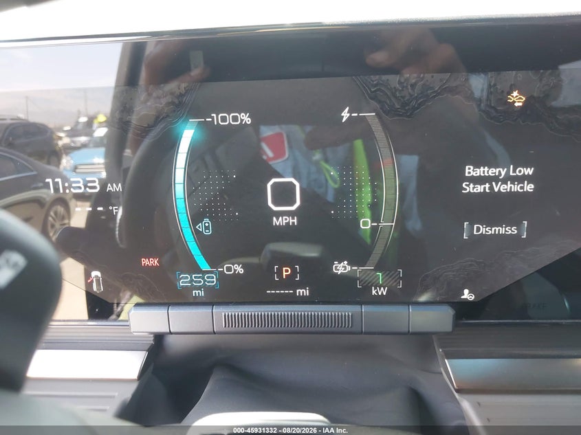 2024 Gmc Hummer ev VIN 1GKB0NDE1RU113929 IAAI salvage auction — FRONT END, Salvage Title, sold $23,650 on 2026-10-21 (photo 7)
