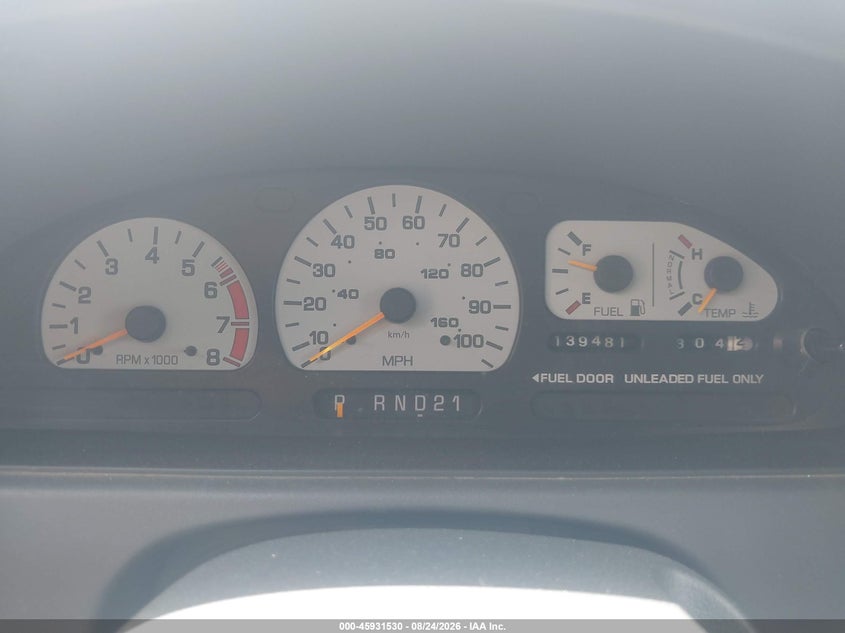 2000 Mercury Villager VIN 4M2XV12T5YDJ14457 IAAI salvage auction — NORMAL WEAR, Regular (Nevada), sold $25 on 2026-09-18 (photo 7)