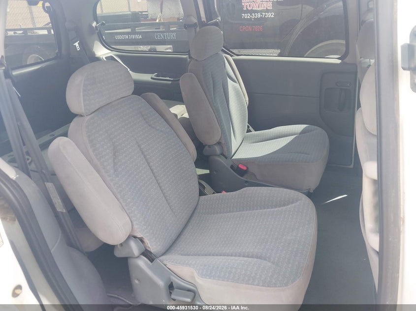 2000 Mercury Villager VIN 4M2XV12T5YDJ14457 IAAI salvage auction — NORMAL WEAR, Regular (Nevada), sold $25 on 2026-09-18 (photo 8)