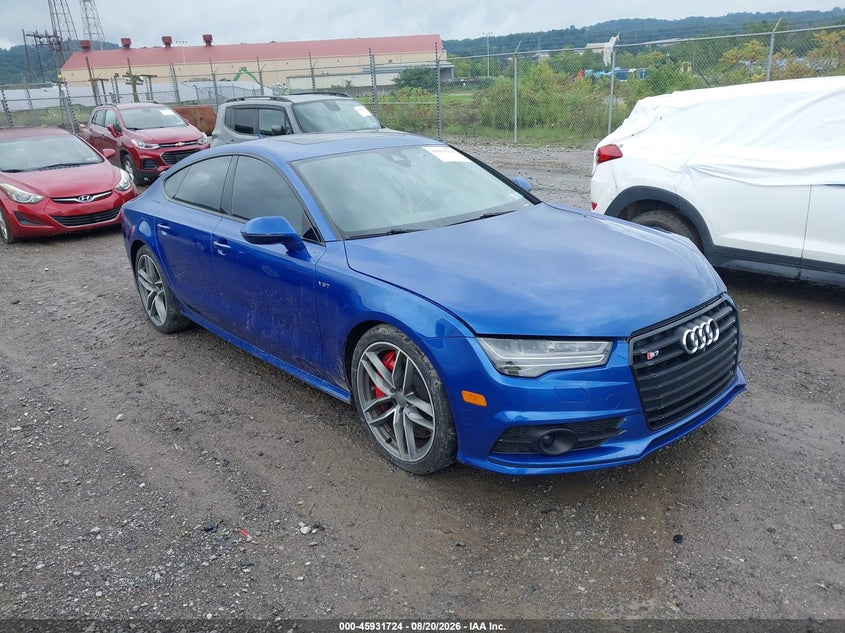 2017 Audi S7 VIN WAUWFAFC6HN040868 IAAI salvage auction — LEFT FRONT, Wait Title, sold $11,400 on 2026-09-15 (photo 1)