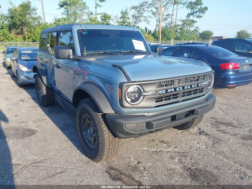 2025 Ford Bronco VIN 1FMEE6BH7SLA80990 IAAI salvage auction — SIDE, Wait Title, sold $18,300 on 2026-09-04 (photo 1)