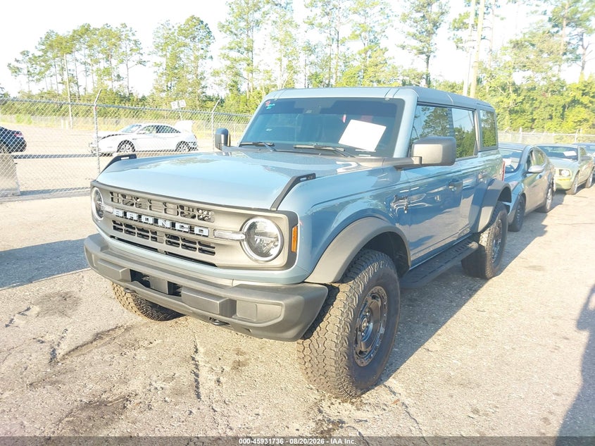 2025 Ford Bronco VIN 1FMEE6BH7SLA80990 IAAI salvage auction — SIDE, Wait Title, sold $18,300 on 2026-09-04 (photo 2)