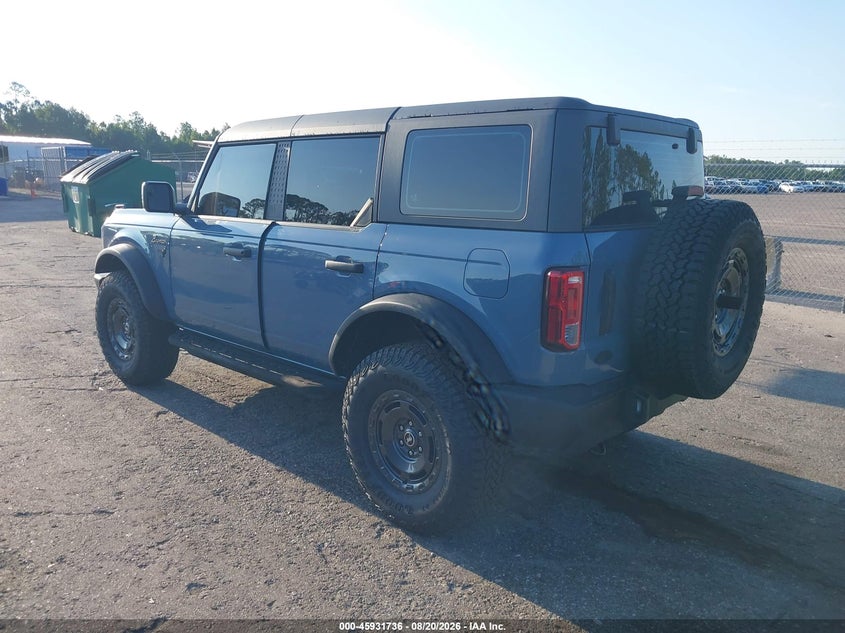 2025 Ford Bronco VIN 1FMEE6BH7SLA80990 IAAI salvage auction — SIDE, Wait Title, sold $18,300 on 2026-09-04 (photo 3)