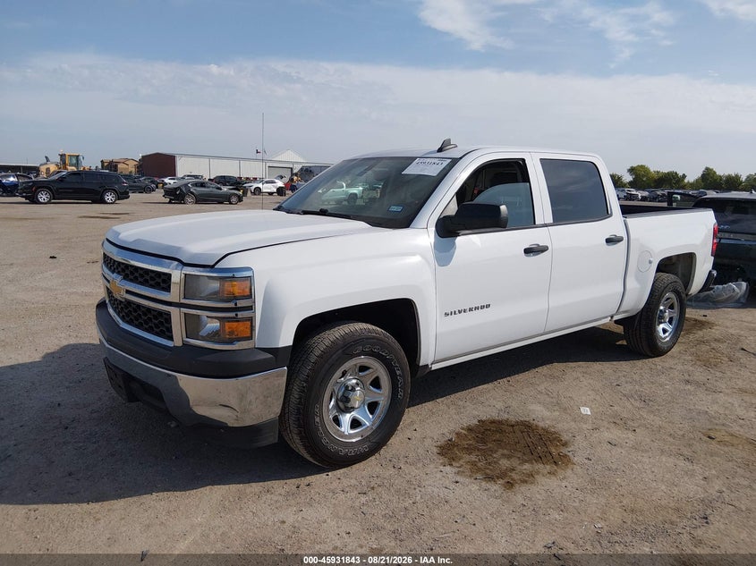 2015 Chevrolet Silverado 1500 VIN 3GCPCPEC5FG350939 IAAI salvage auction — NORMAL WEAR, Original (Texas), sold $8,075 on 2026-08-26 (photo 2)