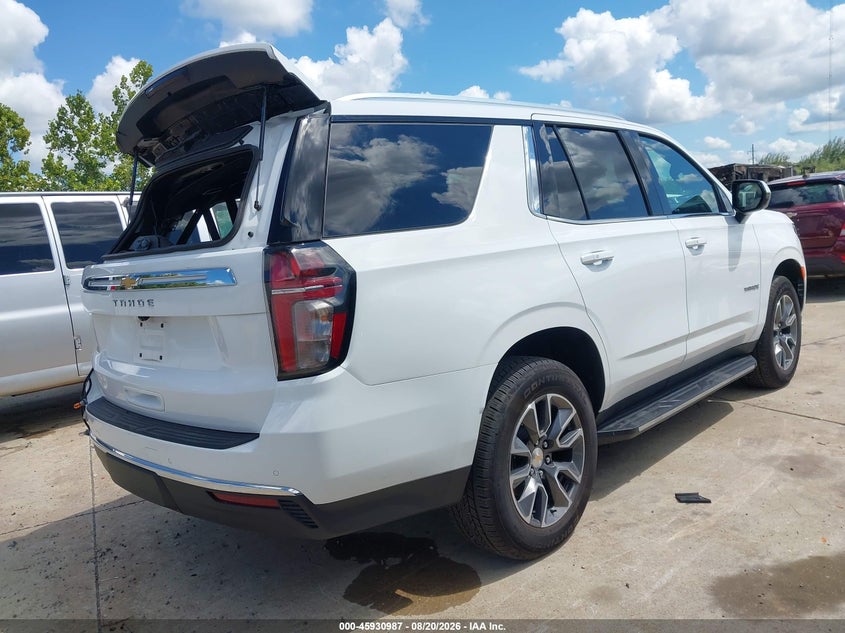 2024 Chevrolet Tahoe VIN 1GNSKMED2RR374079 IAAI salvage auction — Rear End, Salvage (Missouri), sold $21,500 on 2026-09-16 (photo 4)