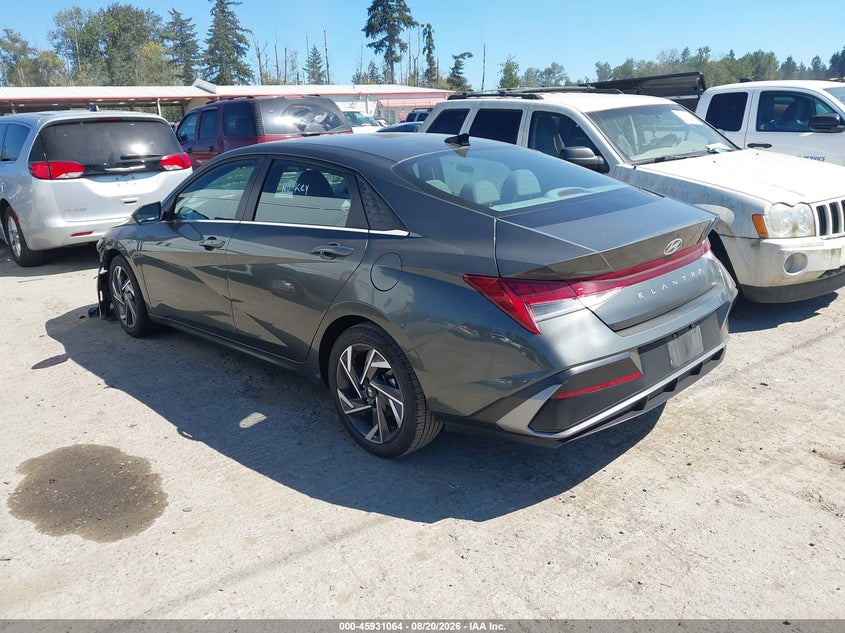 2025 Hyundai Elantra VIN KMHLS4DGXSU999563 IAAI salvage auction — FRONT END, Enterprise Vehicles Clear Only (Oregon), sold $13,550 on 2026-08-26 (photo 3)