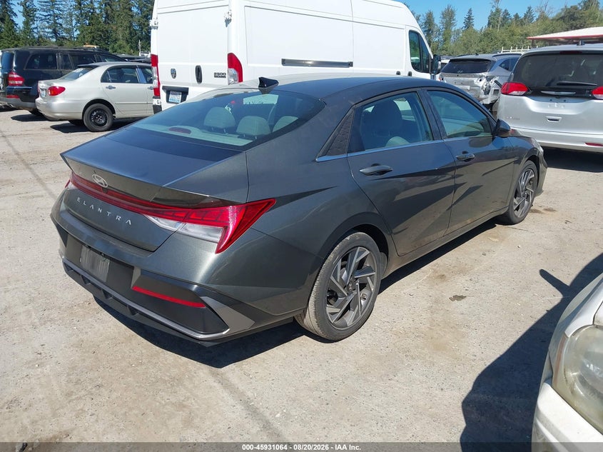 2025 Hyundai Elantra VIN KMHLS4DGXSU999563 IAAI salvage auction — FRONT END, Enterprise Vehicles Clear Only (Oregon), sold $13,550 on 2026-08-26 (photo 4)