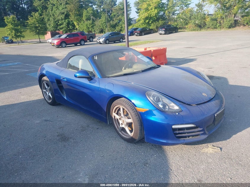 2013 Porsche Boxster VIN WP0CA2A86DS112080 — IAAI salvage auction photo