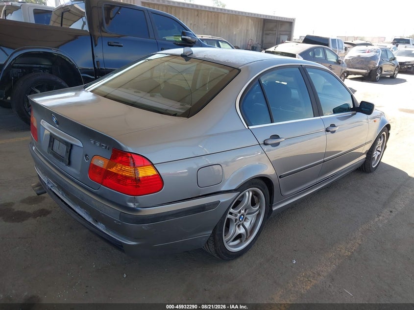 2004 BMW 3er VIN WBAEV53474KM34068 IAAI salvage auction — REAR END, Salvage, sold $750 on 2026-10-05 (photo 4)