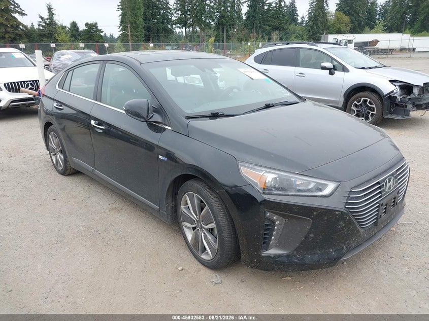 2019 Hyundai Ioniq VIN KMHC05LC5KU110078 — IAAI salvage auction photo