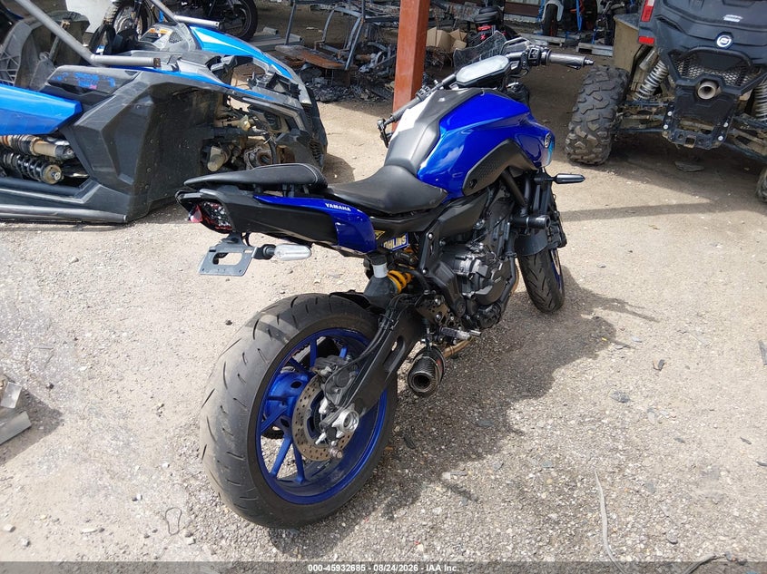 2022 Yamaha Mt VIN JYARM32E1NA004982 IAAI salvage auction — FRONT END, Salvage (Ohio), sold $2,300 on 2026-09-22 (photo 4)