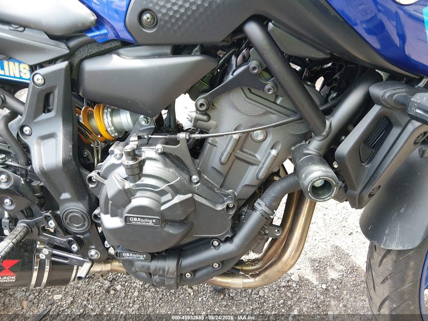 2022 Yamaha Mt VIN JYARM32E1NA004982 IAAI salvage auction — FRONT END, Salvage (Ohio), sold $2,300 on 2026-09-22 (photo 8)