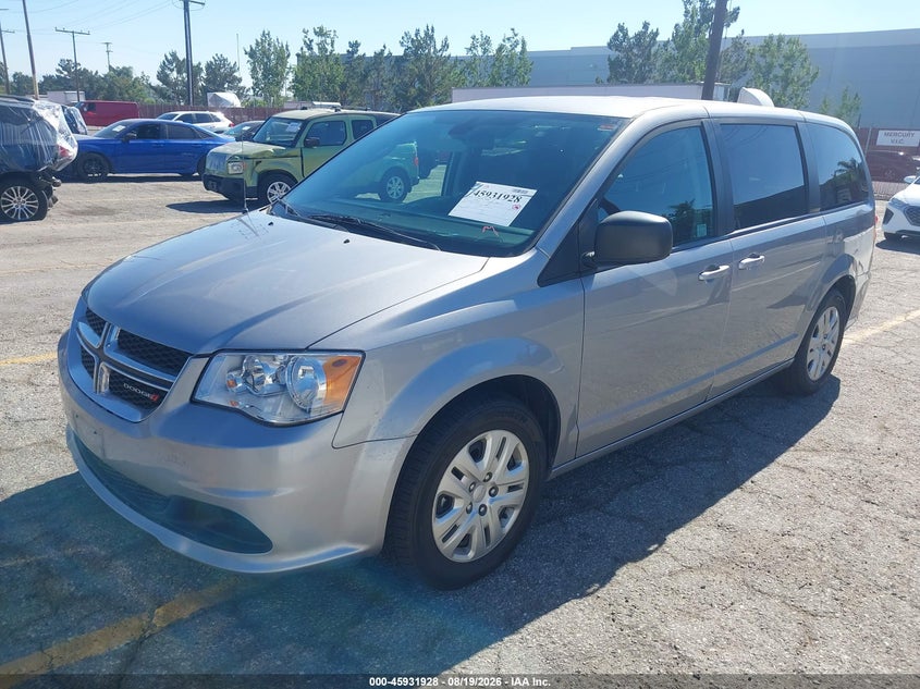 2018 Dodge Grand caravan VIN 2C4RDGBG1JR296927 IAAI salvage auction — FRONT END, SF97 (California), sold $13,700 on 2026-09-17 (photo 2)