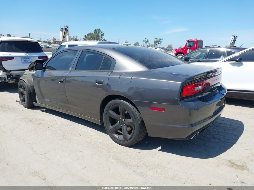 2013 Dodge Charger VIN 2C3CDXHG9DH628477 IAAI salvage auction — LEFT FRONT, Salvage (California), sold $775 on 2026-09-11 (photo 3)