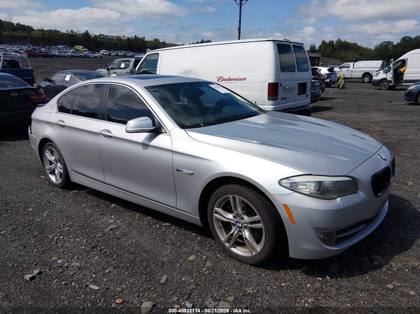 2011 BMW 5 series VIN WBAFR1C55BC737268 IAAI salvage auction — REAR END, Salvage (Pennsylvania), sold $775 on 2026-09-11 (photo 1)