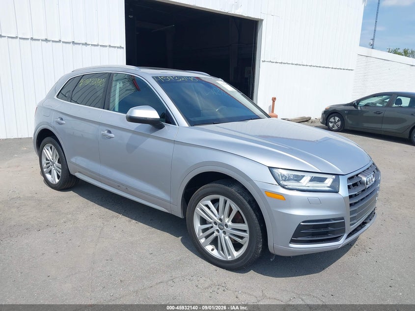 2018 Audi Q5 VIN WA1BNAFY4J2113849 — IAAI salvage auction photo