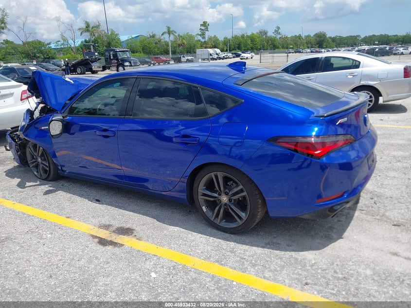 2023 Acura Integra VIN 19UDE4H6XPA010169 IAAI salvage auction — FRONT END, Certificate Of Destruction (Florida), sold $2,750 on 2026-09-14 (photo 3)