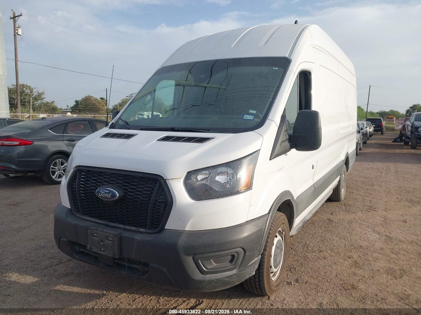 2023 Ford Transit-250 VIN 1FTBR3X84PKA69512 IAAI salvage auction — UNKNOWN, Enterprise Vehicles Clear Only (Texas), sold $17,500 on 2026-08-23 (photo 2)