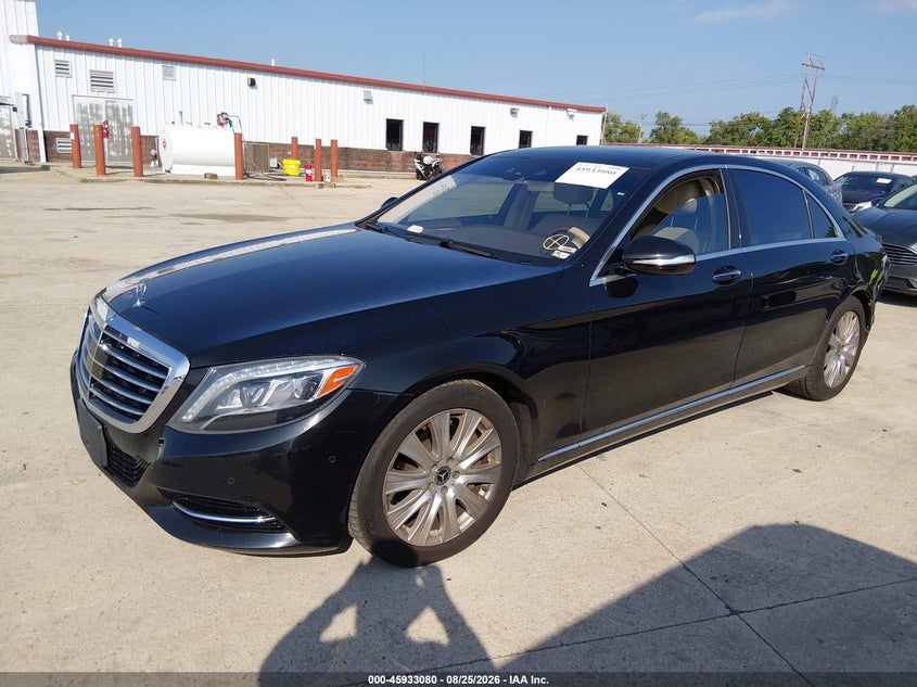 2014 Mercedes-benz S-klasse VIN WDDUG8FBXEA048374 — IAAI salvage auction photo