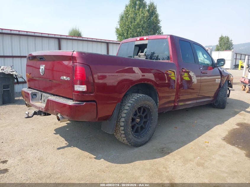 2016 Ram 1500 VIN 1C6RR7HT6GS313032 IAAI salvage auction — FRONT & REAR, Wait Title, sold $2,575 on 2026-10-13 (photo 4)