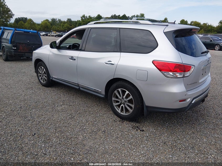 2013 Nissan Pathfinder VIN 5N1AR2MM2DC665419 IAAI salvage auction — NORMAL WEAR, Original (Kentucky), sold $850 on 2026-09-11 (photo 3)