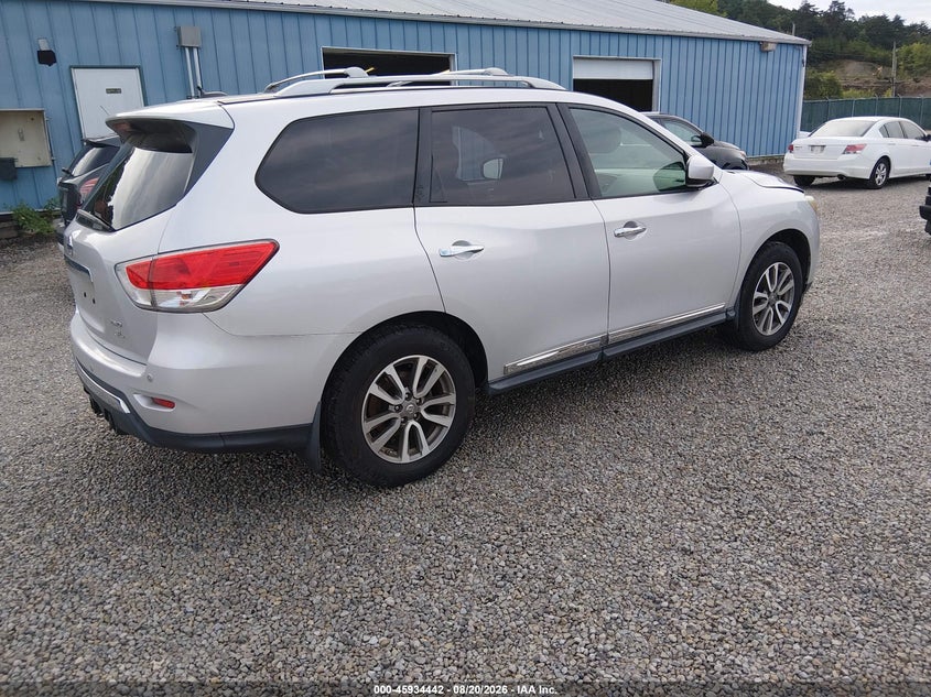 2013 Nissan Pathfinder VIN 5N1AR2MM2DC665419 IAAI salvage auction — NORMAL WEAR, Original (Kentucky), sold $850 on 2026-09-11 (photo 4)