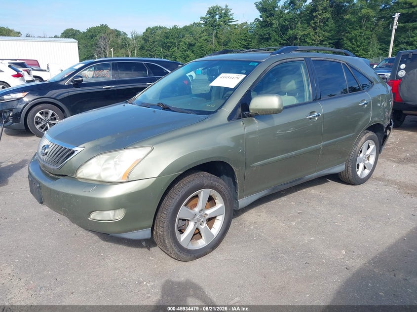 2008 Lexus Rx VIN 2T2GK31U98C034186 IAAI salvage auction — REAR END, Salvage (Massachusetts), sold $775 on 2026-10-02 (photo 2)