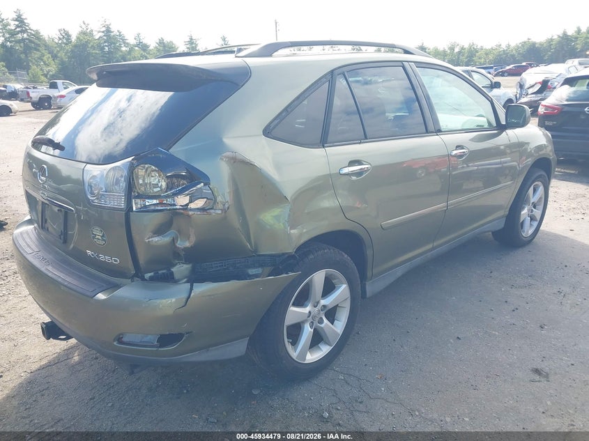 2008 Lexus Rx VIN 2T2GK31U98C034186 IAAI salvage auction — REAR END, Salvage (Massachusetts), sold $775 on 2026-10-02 (photo 4)